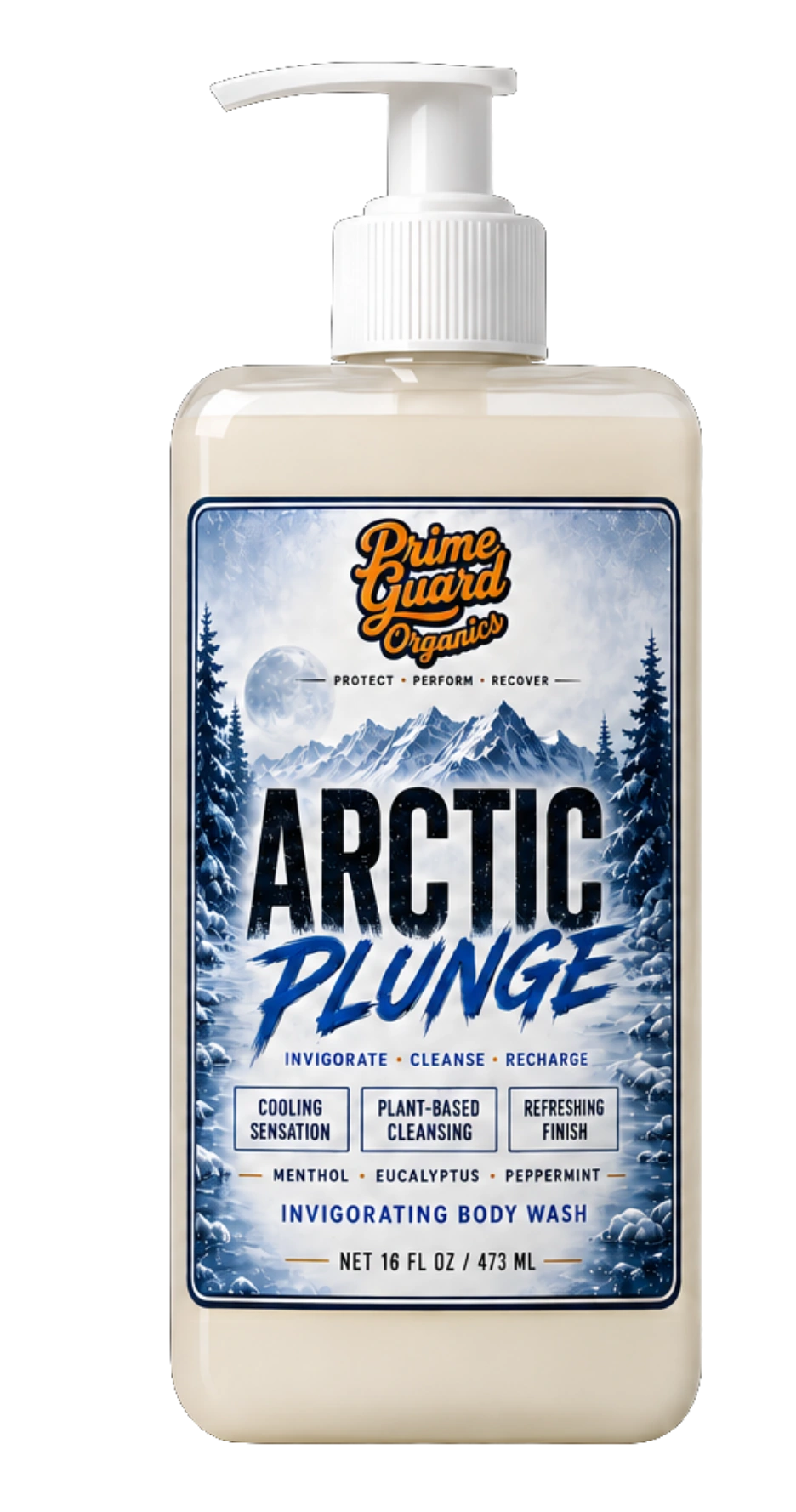 PrimeGuard Arctic Plunge Body Wash