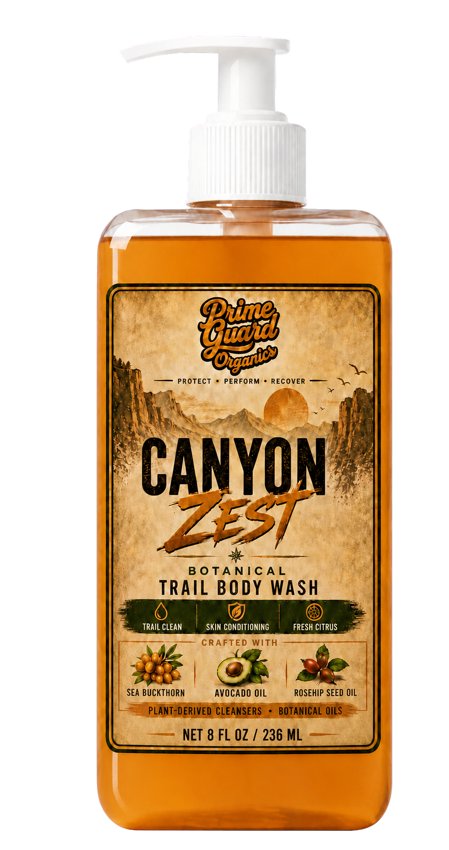 Canyon Zest Botanical Trail Body Wash